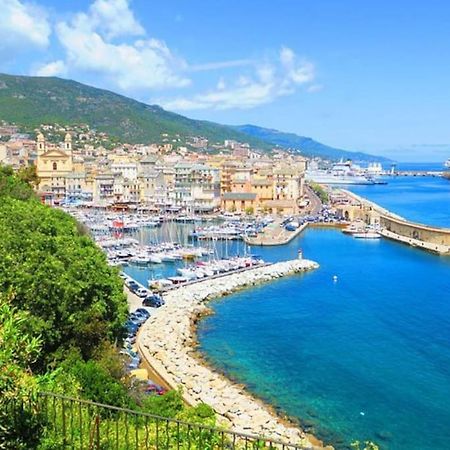 Charmant Studio Climatise Avec Parking, Au Coeur De Pietranera, Plage A 500M, Bastia A 2Km Ville-di-Pietrabugno Extérieur photo