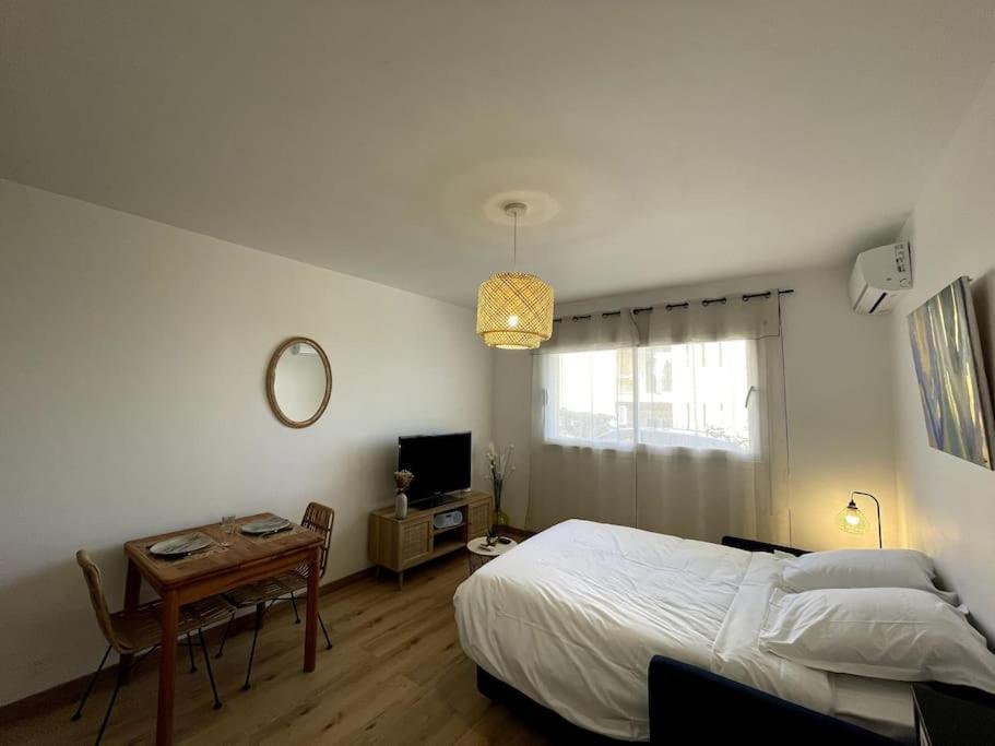 Charmant Studio Climatise Avec Parking, Au Coeur De Pietranera, Plage A 500M, Bastia A 2Km Ville-di-Pietrabugno Extérieur photo