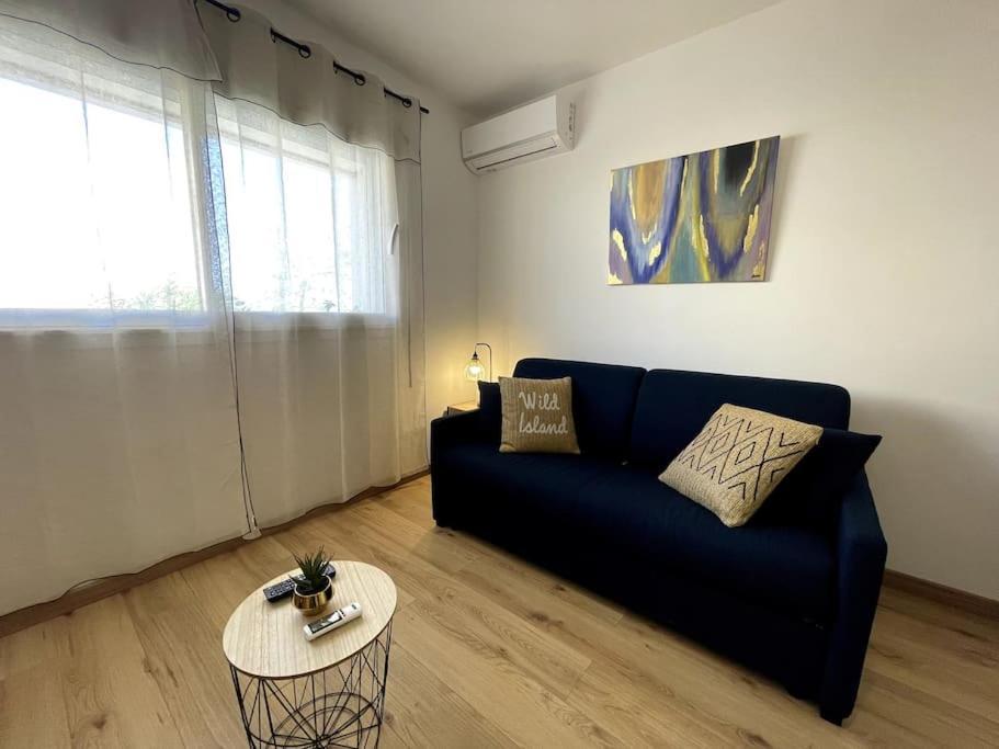 Charmant Studio Climatise Avec Parking, Au Coeur De Pietranera, Plage A 500M, Bastia A 2Km Ville-di-Pietrabugno Extérieur photo