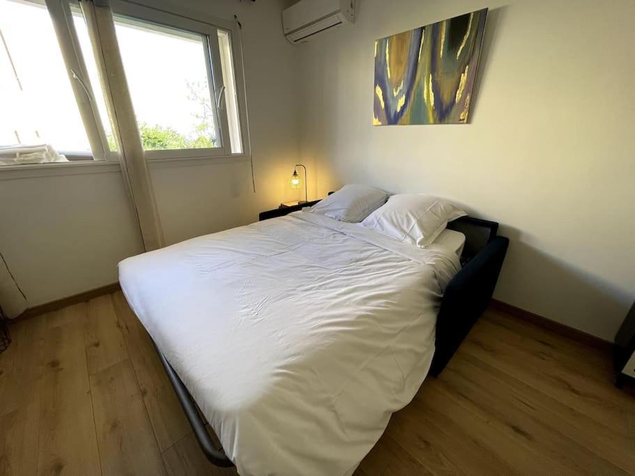 Charmant Studio Climatise Avec Parking, Au Coeur De Pietranera, Plage A 500M, Bastia A 2Km Ville-di-Pietrabugno Extérieur photo